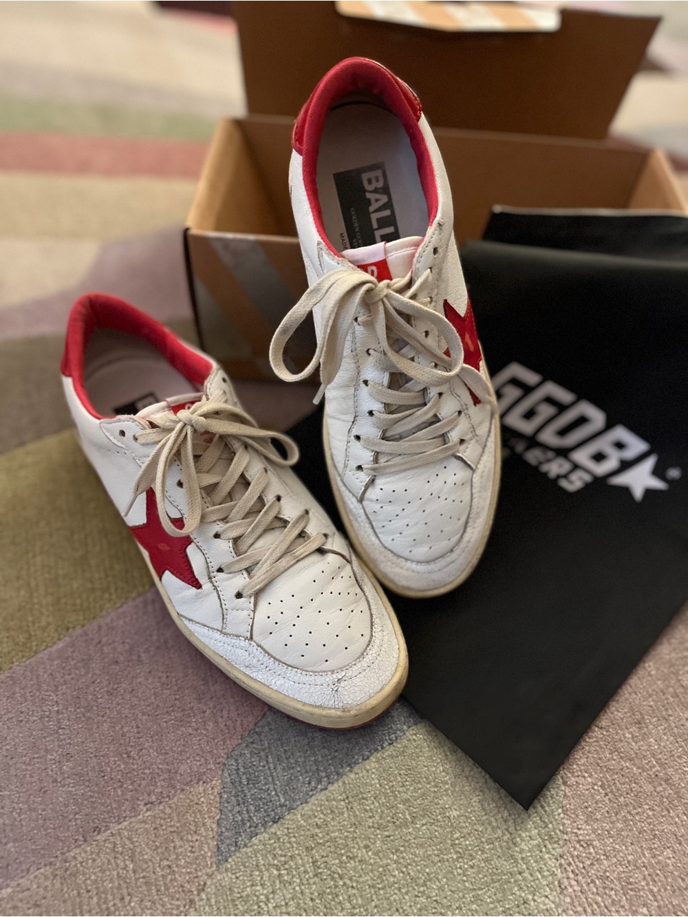 Golden Goose Ball Star Low Top Sneaker - Picture 13 of 15